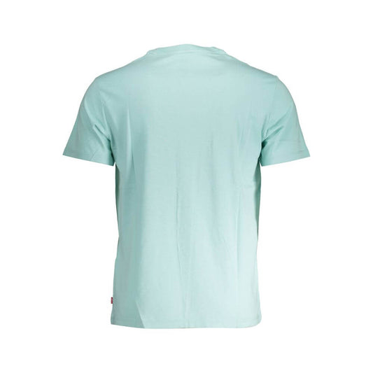 Levi's Blue Cotton T-Shirt $129.00 Levi's Luzworld