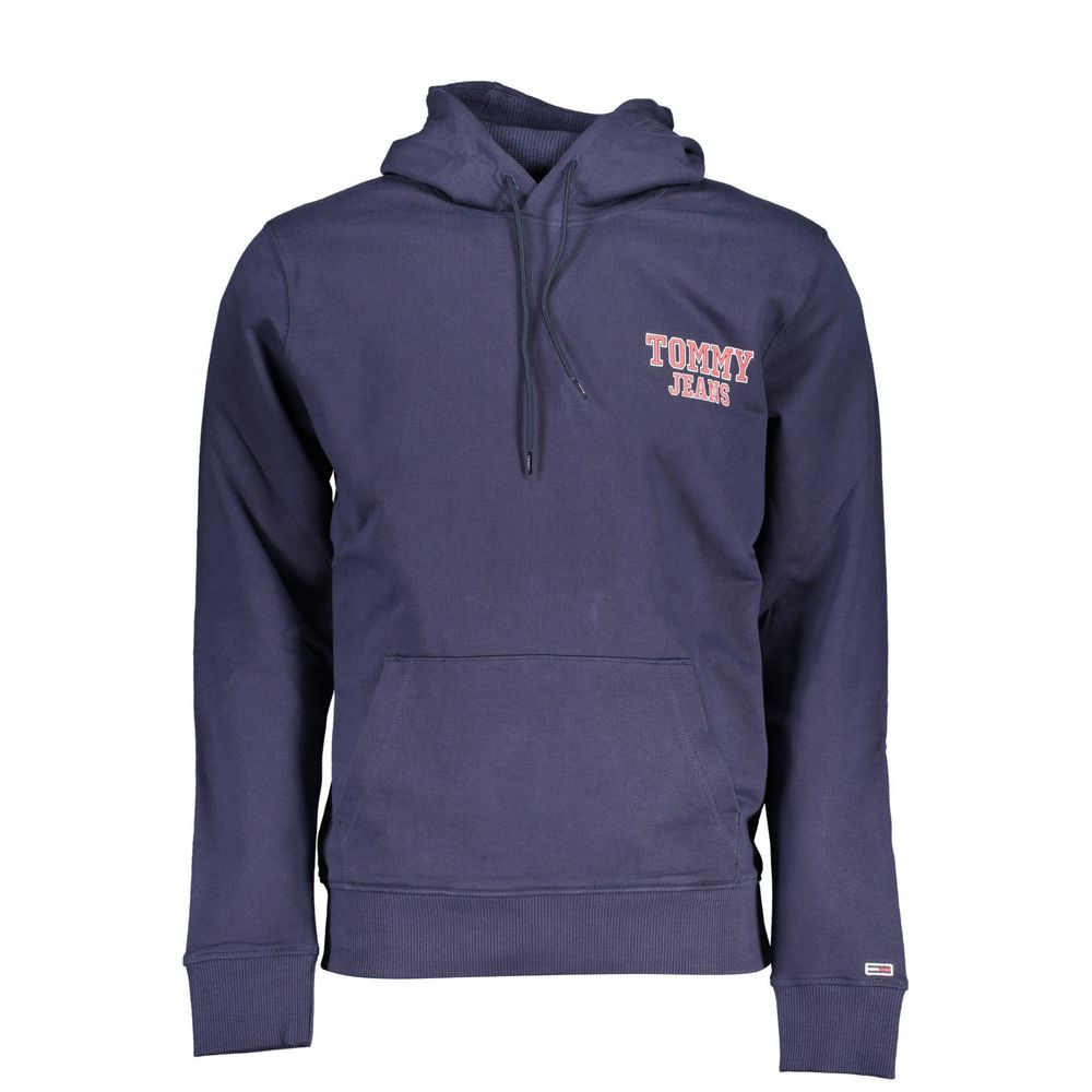 Tommy Hilfiger Blue Cotton Men Sweater $218.00 Tommy Hilfiger Luzworld