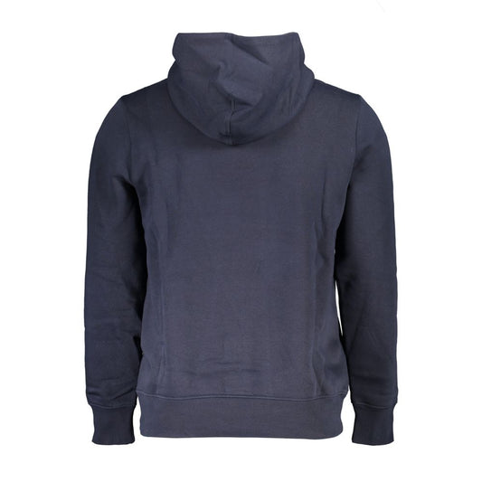 Tommy Hilfiger Blue Cotton Men Sweater $234.00 Tommy Hilfiger Luzworld