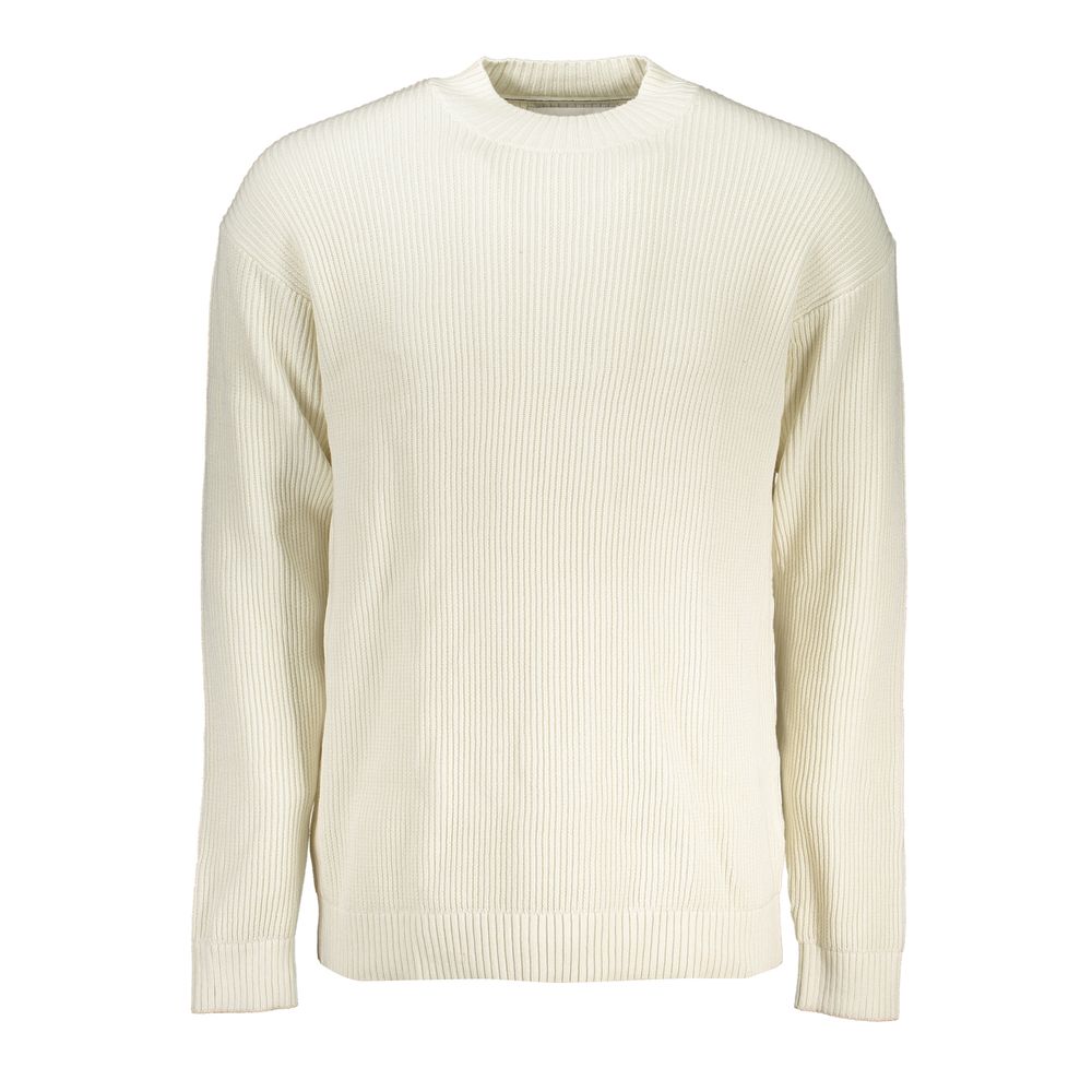 Calvin Klein White Cotton Sweater $265.00 Calvin Klein Luzworld