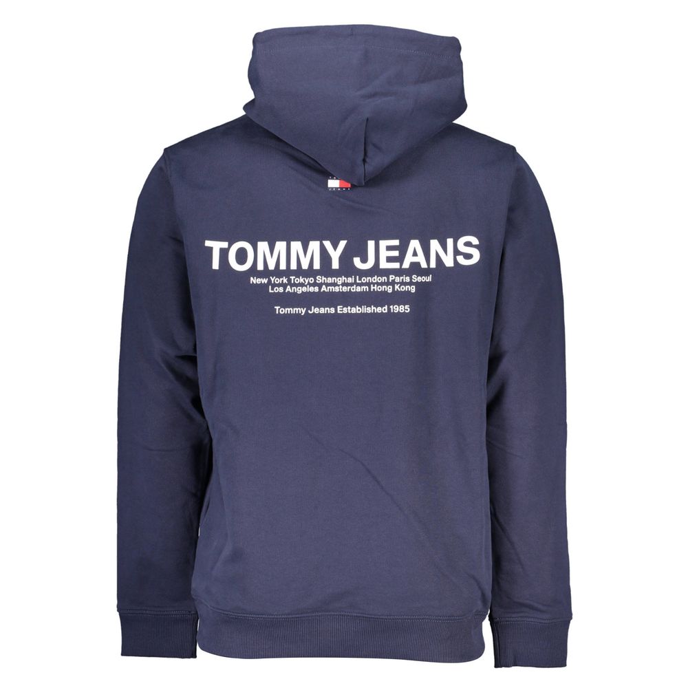 Tommy Hilfiger Blue Cotton Men Sweater $234.00 Tommy Hilfiger Luzworld