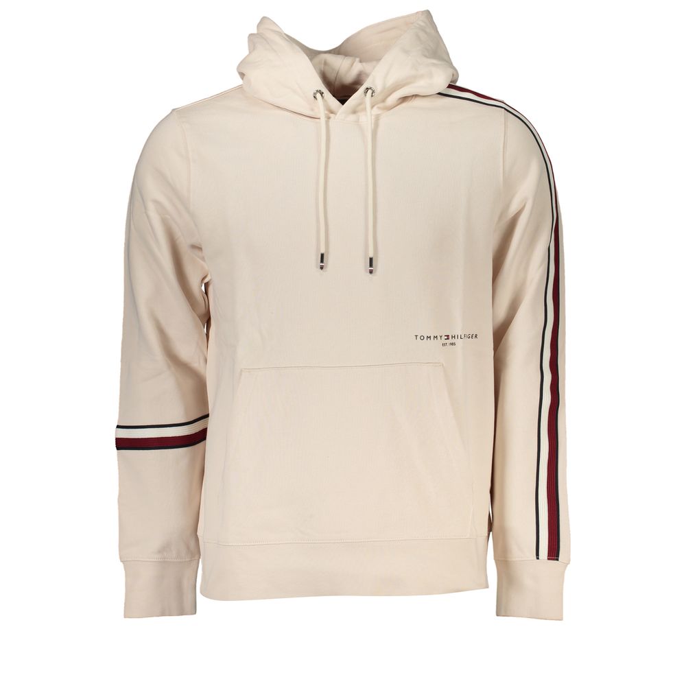Tommy Hilfiger Beige Cotton Men Sweater $343.00 Tommy Hilfiger Luzworld