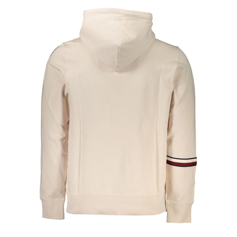 Tommy Hilfiger Beige Cotton Men Sweater $343.00 Tommy Hilfiger Luzworld