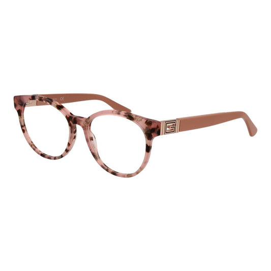 Guess Pink Women Glasses Frame $235.00 Guess Luzworld