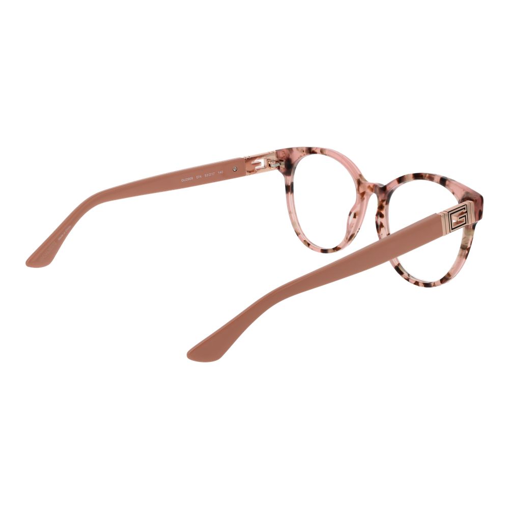 Guess Pink Women Glasses Frame $235.00 Guess Luzworld