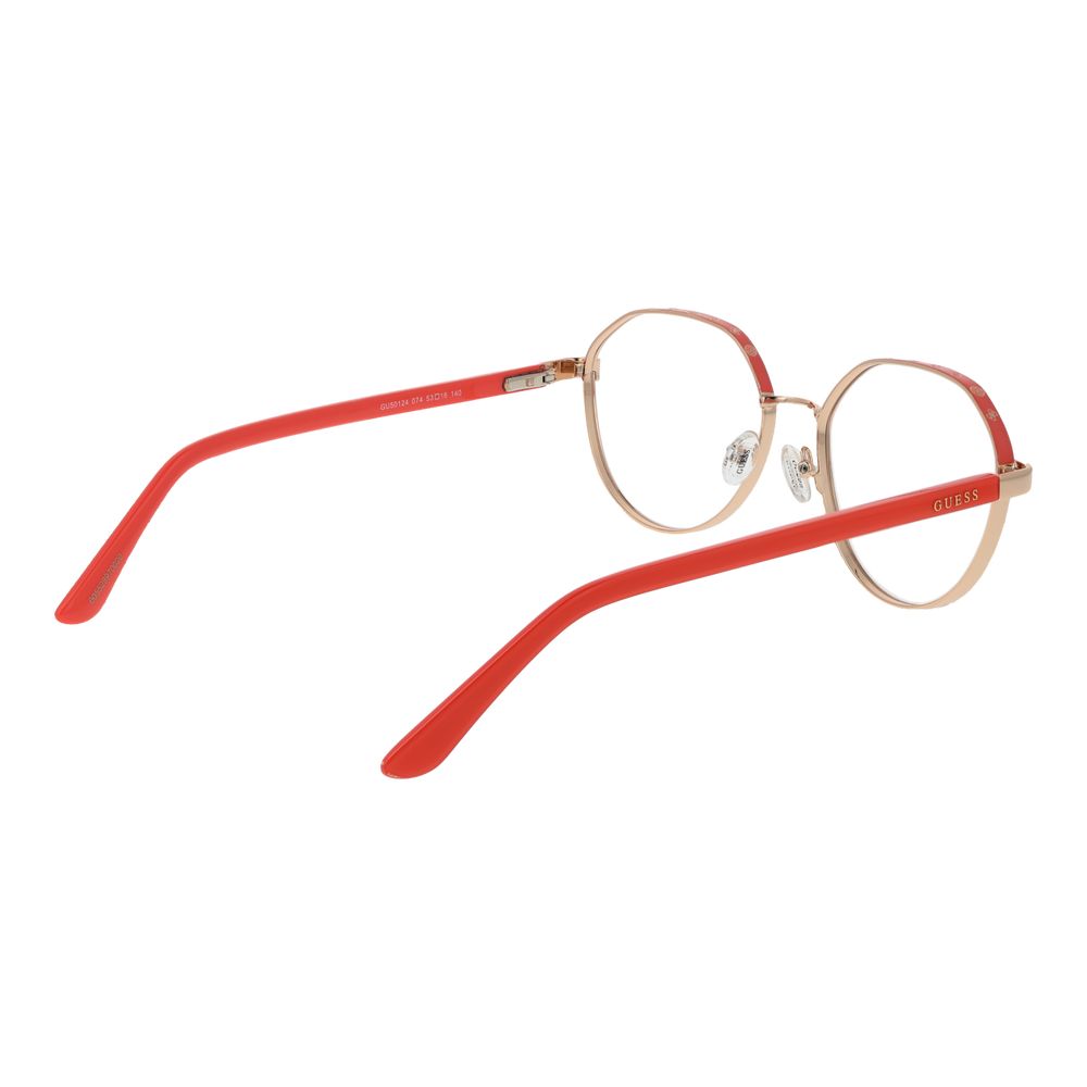 Guess Gold Women Glasses Frame $230.00 Guess Luzworld