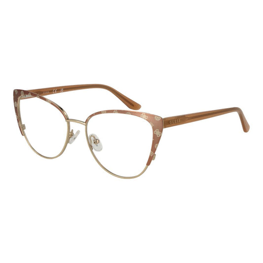 Guess Gold Women Glasses Frame $441.00 Guess Luzworld