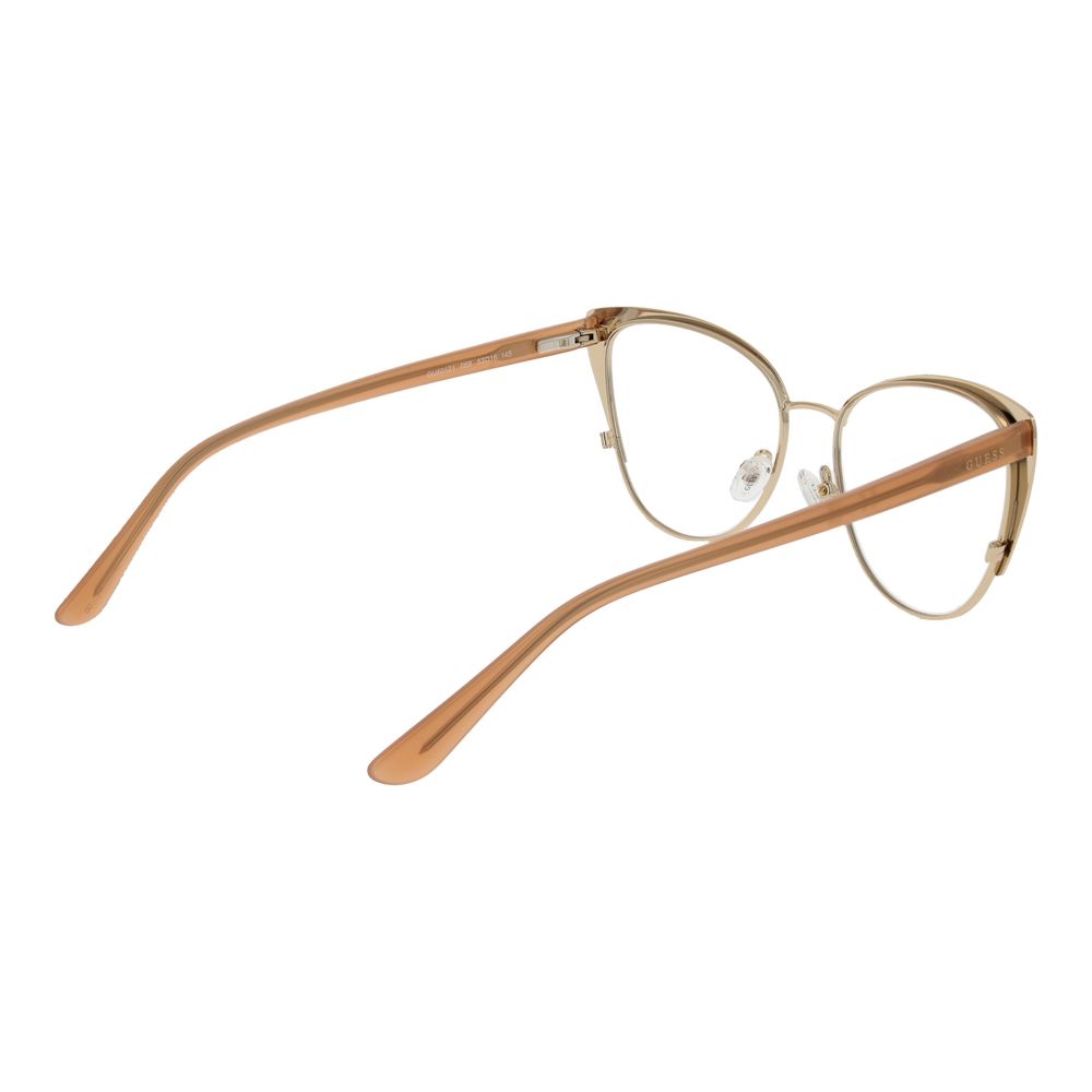 Guess Gold Women Glasses Frame $441.00 Guess Luzworld