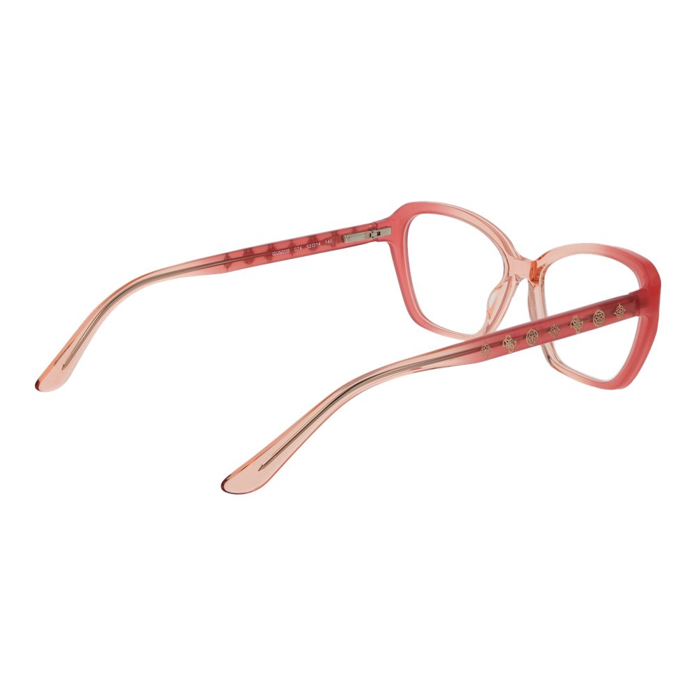 Guess Pink Women Glasses Frame $217.00 Guess Luzworld