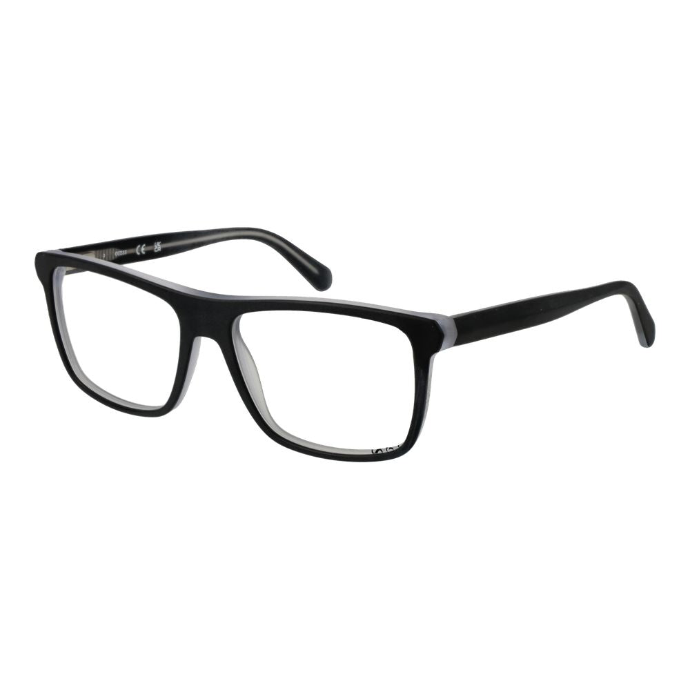 Guess Black Men Glasses Frame $226.00 Guess Luzworld