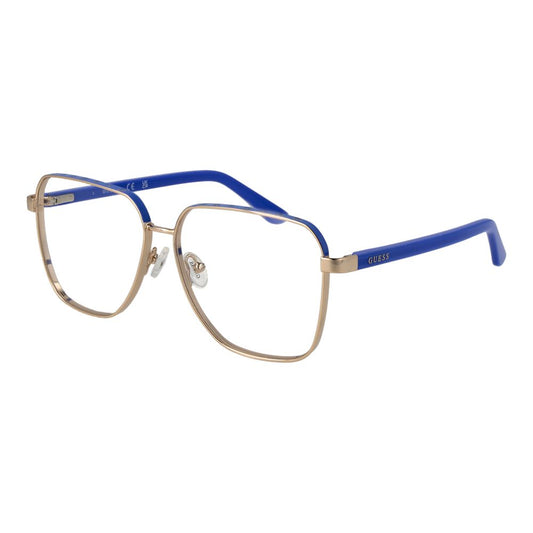 Guess Gold Women Glasses Frame $226.00 Guess Luzworld