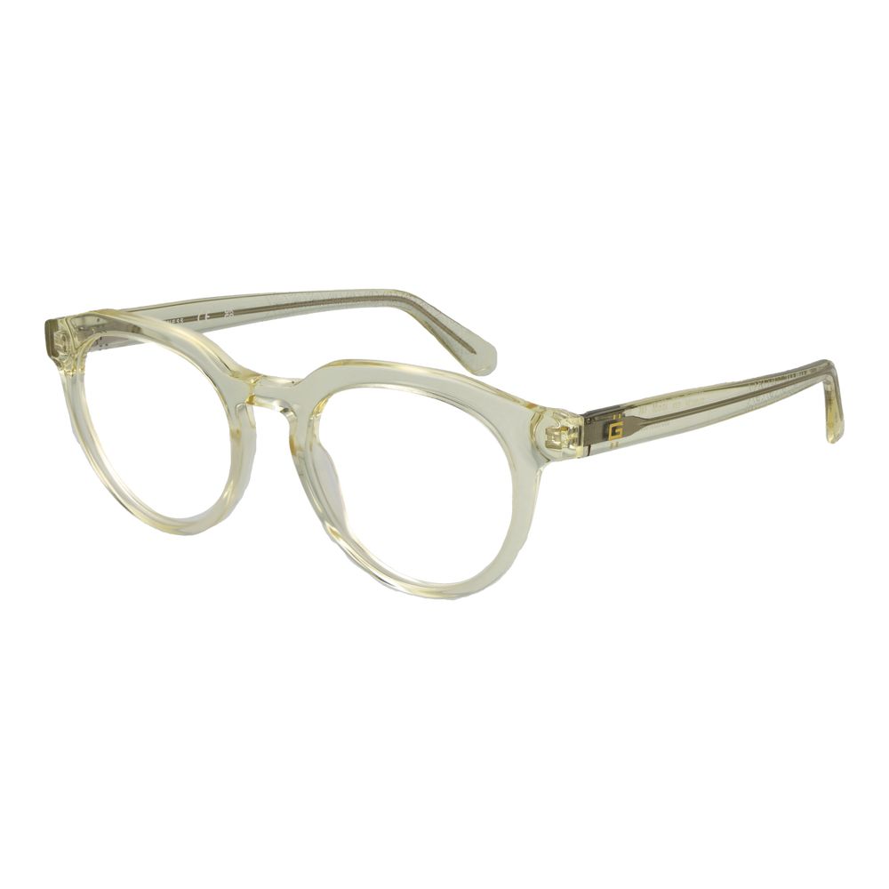 Guess Yellow Men Glasses Frame $217.00 Guess Luzworld
