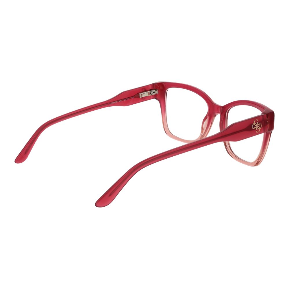 Guess Pink Women Glasses Frame $221.00 Guess Luzworld