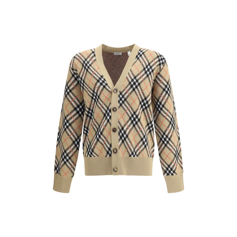 Burberry Archive Check wool Cardigan $2344.00 Burberry Luzworld