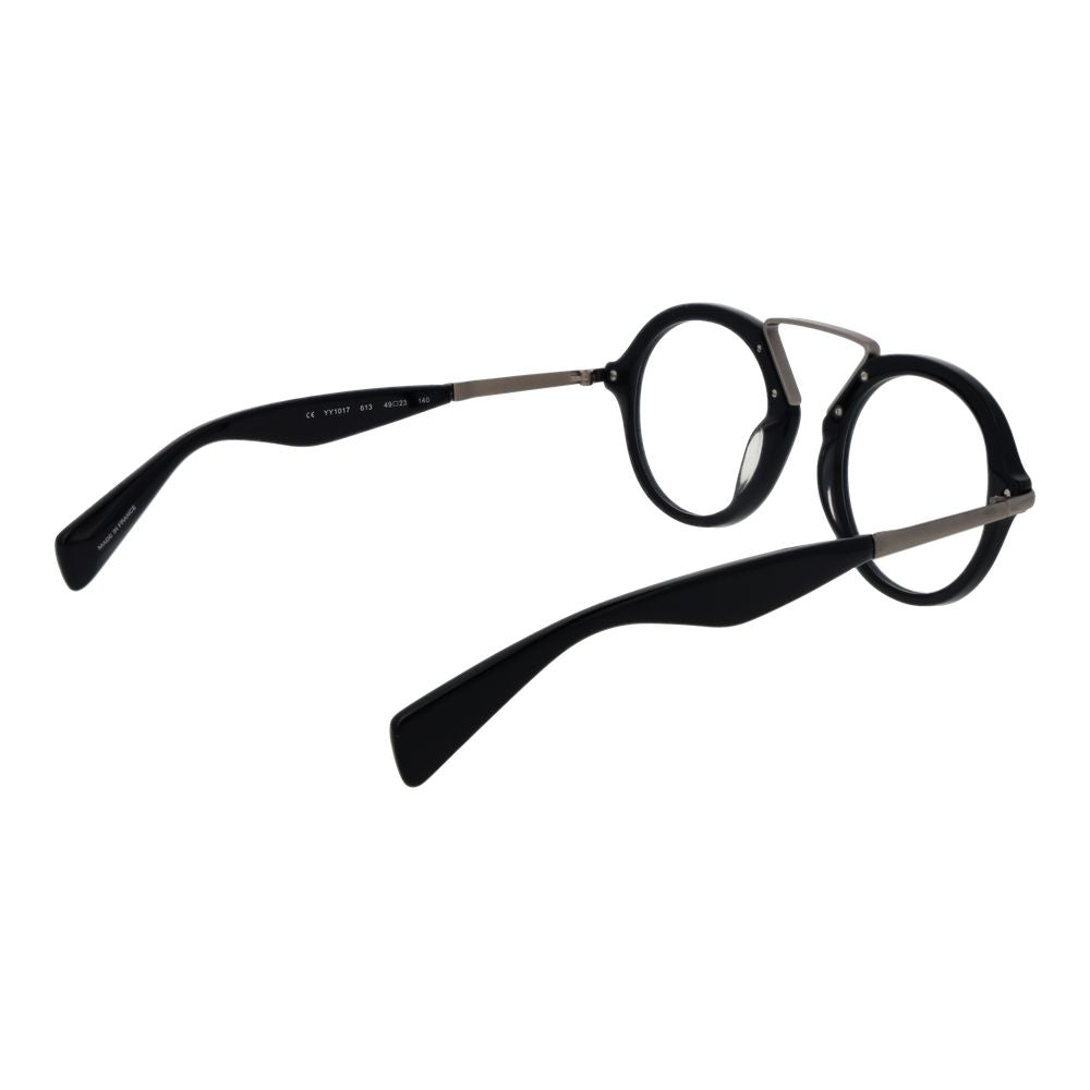 Yohji Yamamoto Black Men Glasses Frame $1037.00 Yohji Yamamoto Luzworld