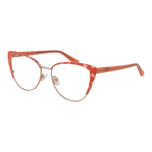 Guess Orange Women Glasses Frame $441.00 Guess Luzworld