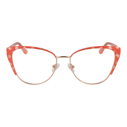 Guess Orange Women Glasses Frame $441.00 Guess Luzworld
