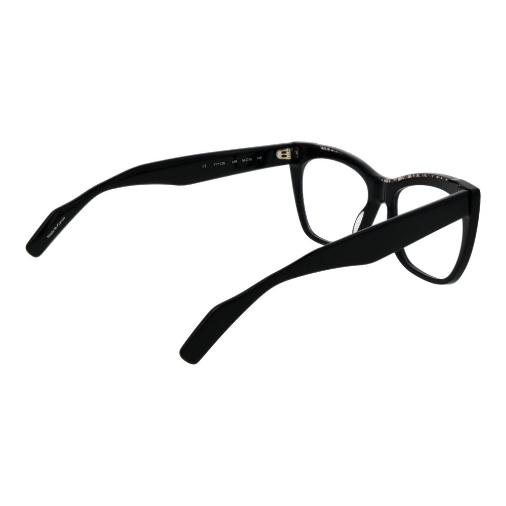 Yohji Yamamoto Black Men Glasses Frame $792.00 Yohji Yamamoto Luzworld