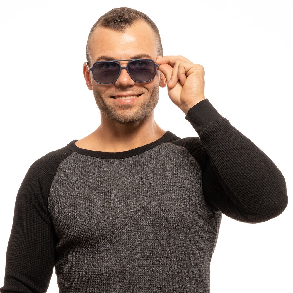 Police Blue Men Sunglass $218.00 Police Luzworld