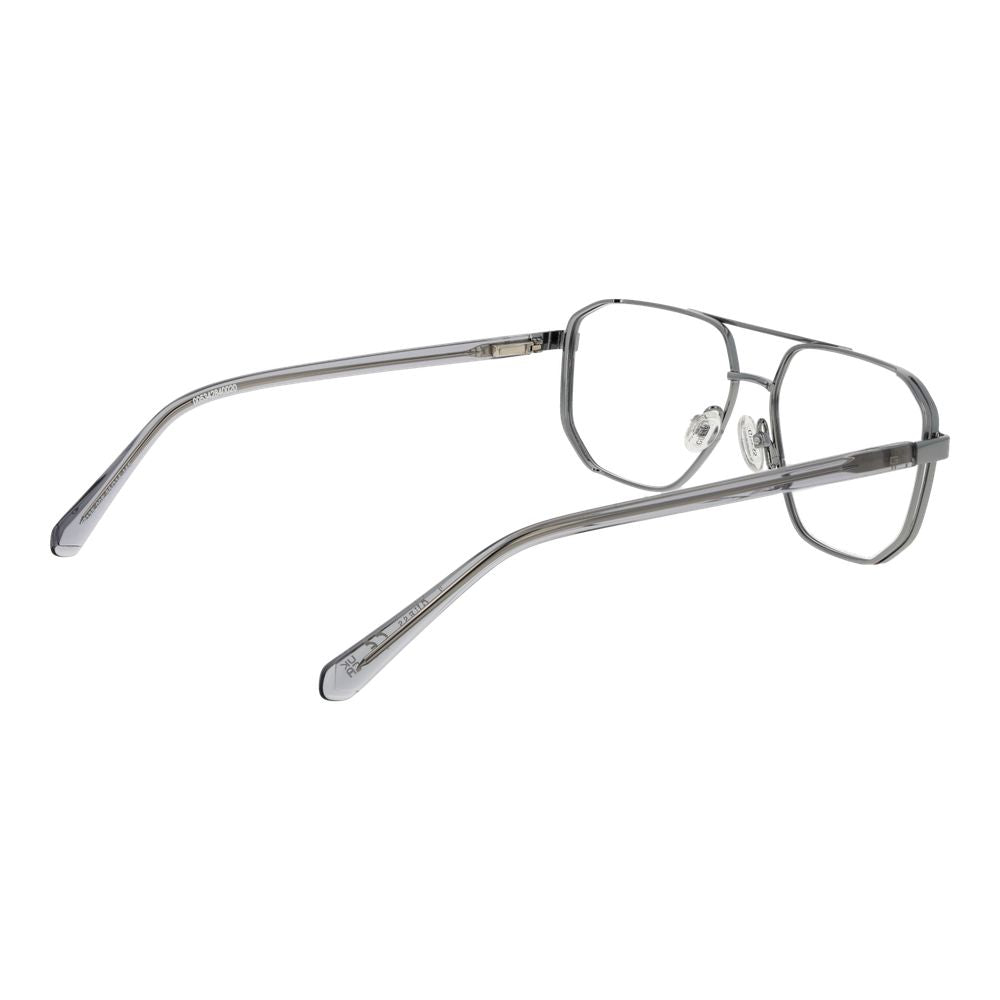 Guess Silver Men Glasses Frame $230.00 Guess Luzworld