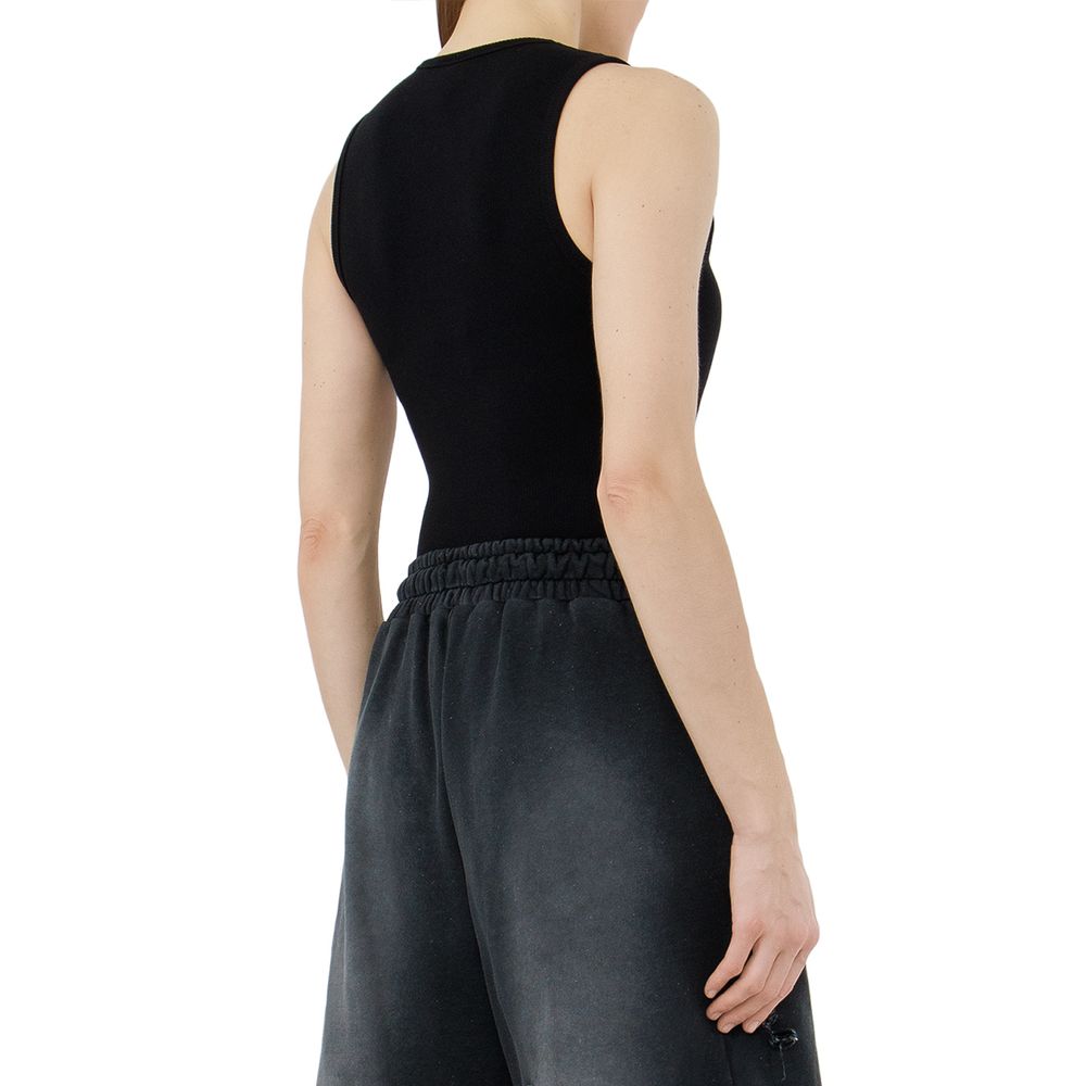Comme Des Fuckdown Black Cotton Women T-Shirt $142.00 Comme Des Fuckdown Luzworld