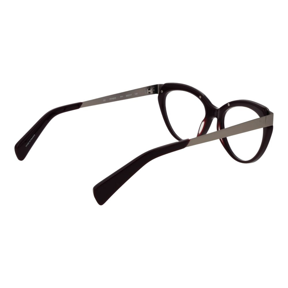 Yohji Yamamoto Purple Unisex Glasses Frame $614.00 Yohji Yamamoto Luzworld