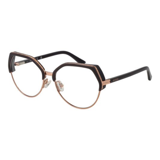 Guess Gray Women Glasses Frame $235.00 Guess Luzworld
