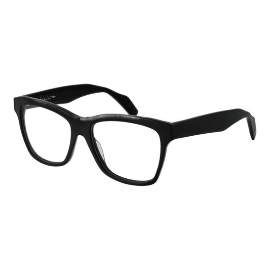 Yohji Yamamoto Black Unisex Glasses Frame $681.00 Yohji Yamamoto Luzworld
