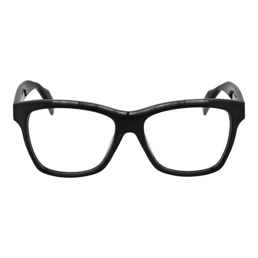 Yohji Yamamoto Black Unisex Glasses Frame $681.00 Yohji Yamamoto Luzworld
