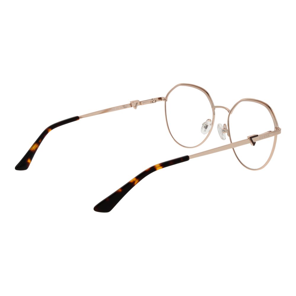 Guess Gold Women Glasses Frame $221.00 Guess Luzworld