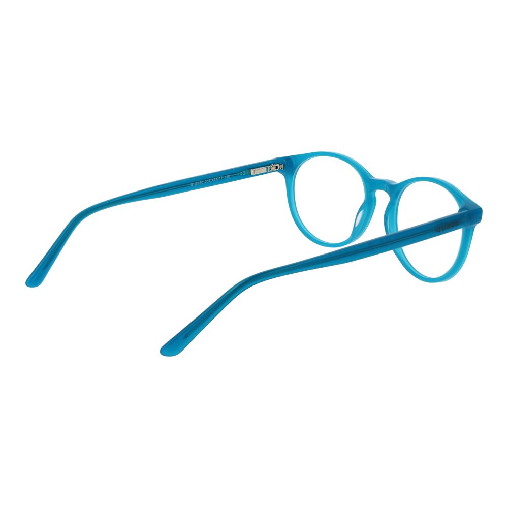 Guess Turquoise Unisex Glasses Frame $198.00 Guess Luzworld
