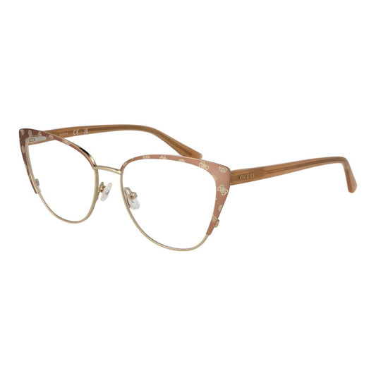 Guess Beige Women Glasses Frame $441.00 Guess Luzworld