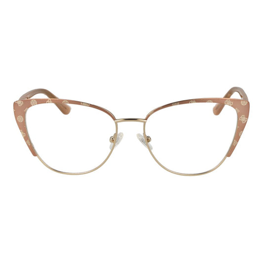 Guess Beige Women Glasses Frame $441.00 Guess Luzworld