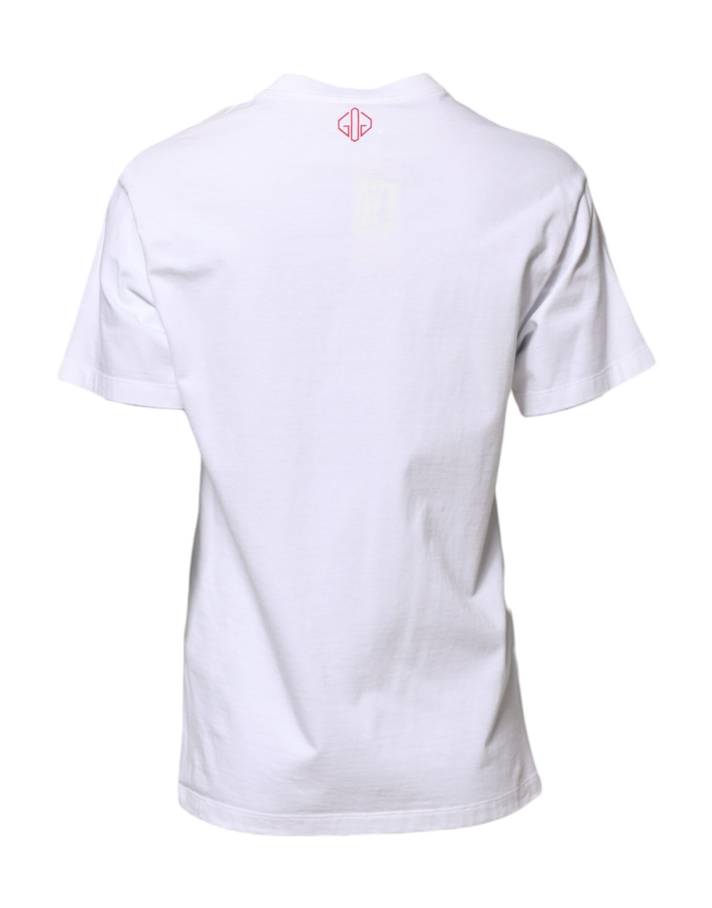 Golden Goose White Printed Round Neck T-shirt $506.00 Golden Goose Luzworld