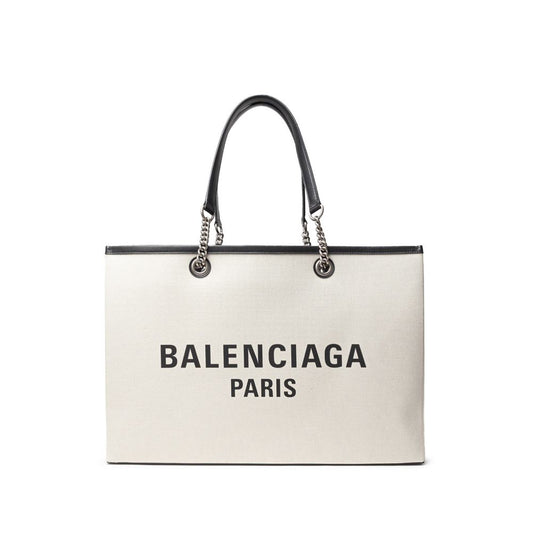 Balenciaga Gray Cotton Tote Bag $3189.00 Balenciaga Luzworld