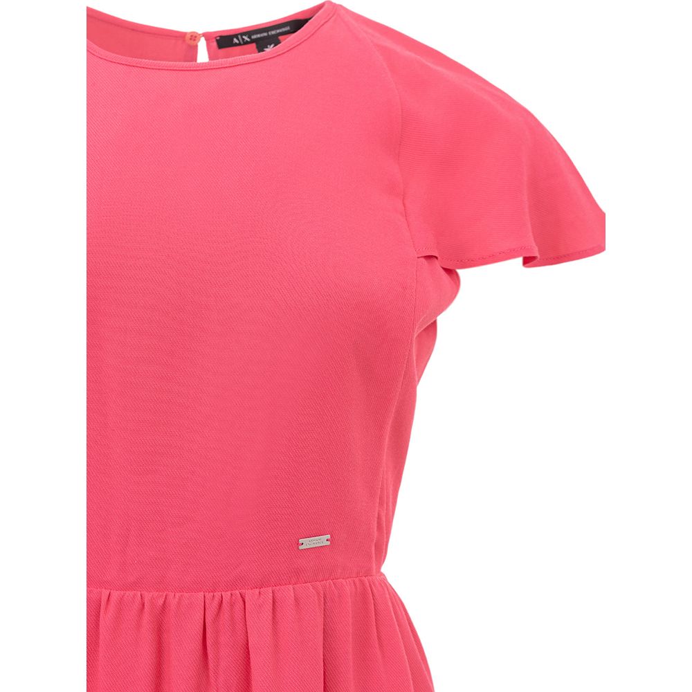 Armani Exchange Fuchsia Viscose Short $265.00 Armani Exchange Luzworld