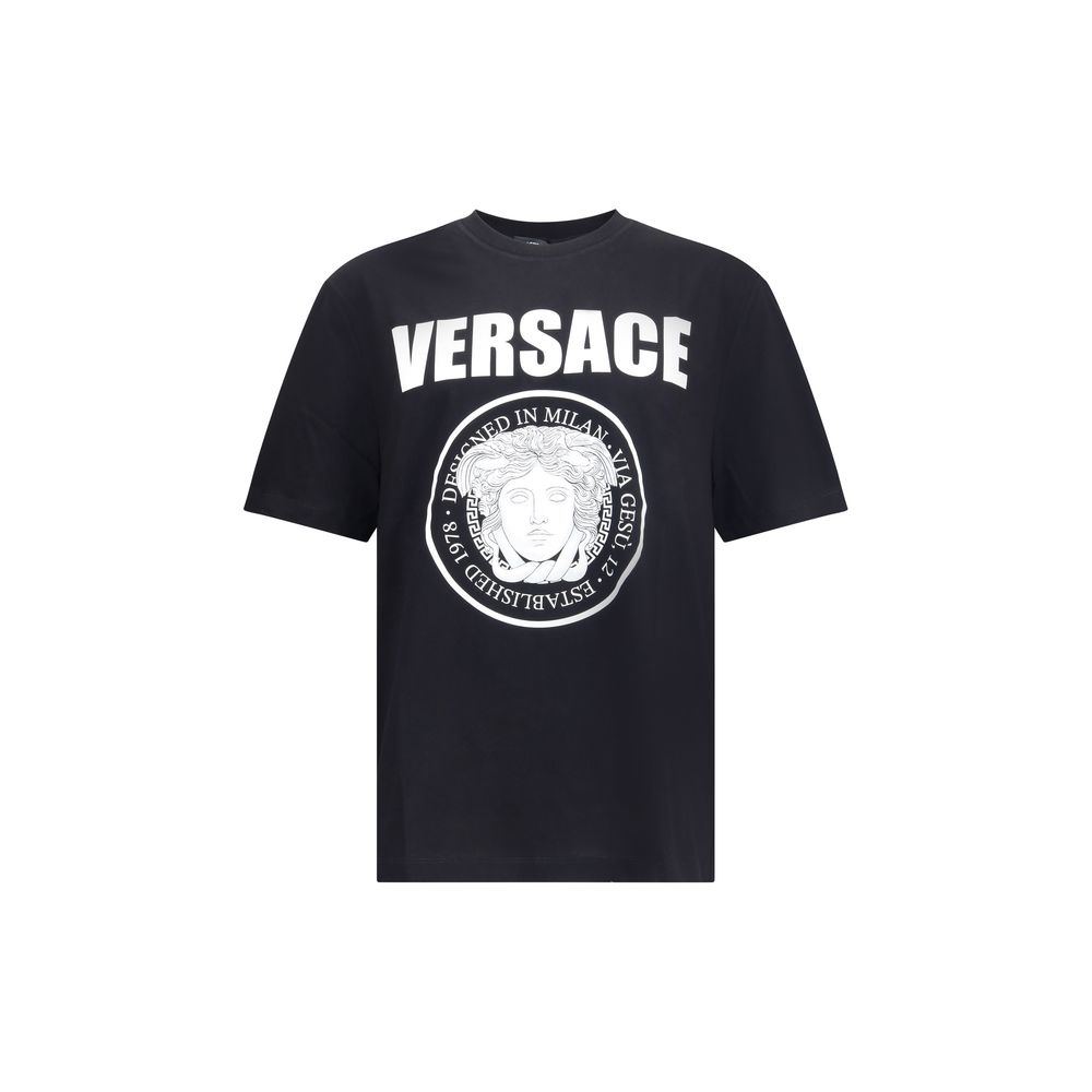 Versace T-Shirt with iconic Medusa head $883.00 Versace Luzworld