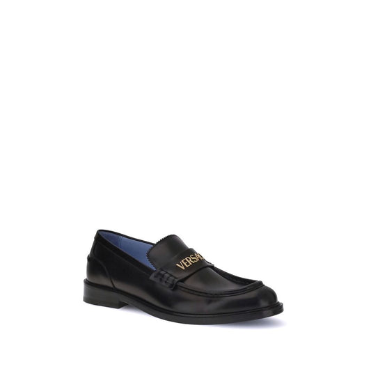 Versace Leather Loafers $1953.00 Versace Luzworld