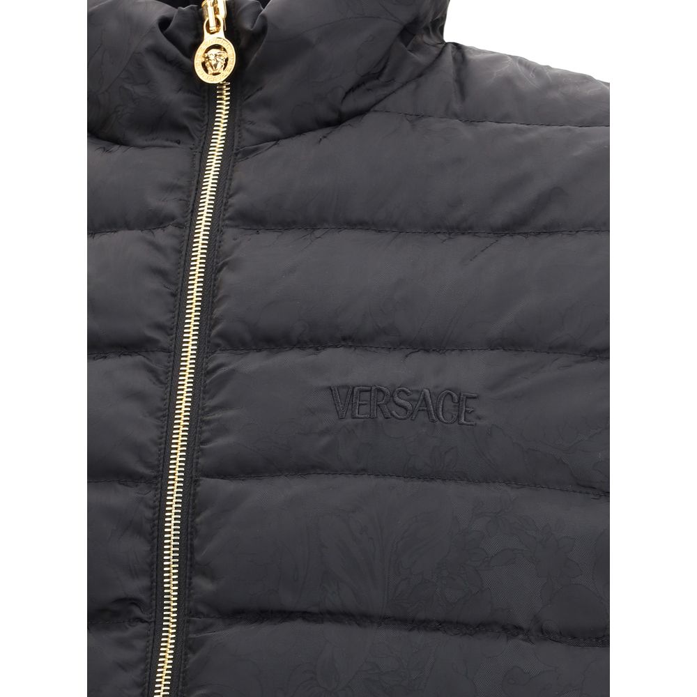 Versace Logoed Down Jacket $2859.00 Versace Luzworld