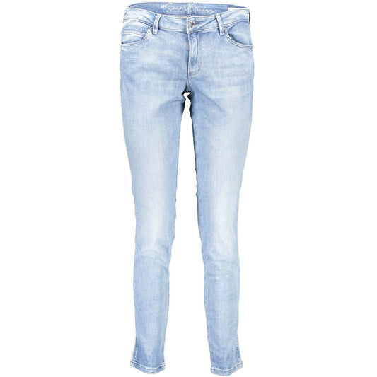 Guess Jeans Blue Cotton Jeans Denim $268.00 Guess Jeans Luzworld