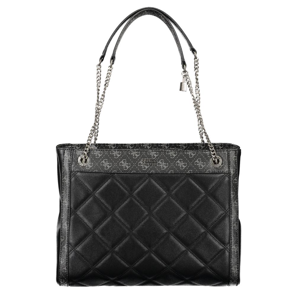Guess Jeans Black Polyethylene Handbag $323.00 Guess Jeans Luzworld