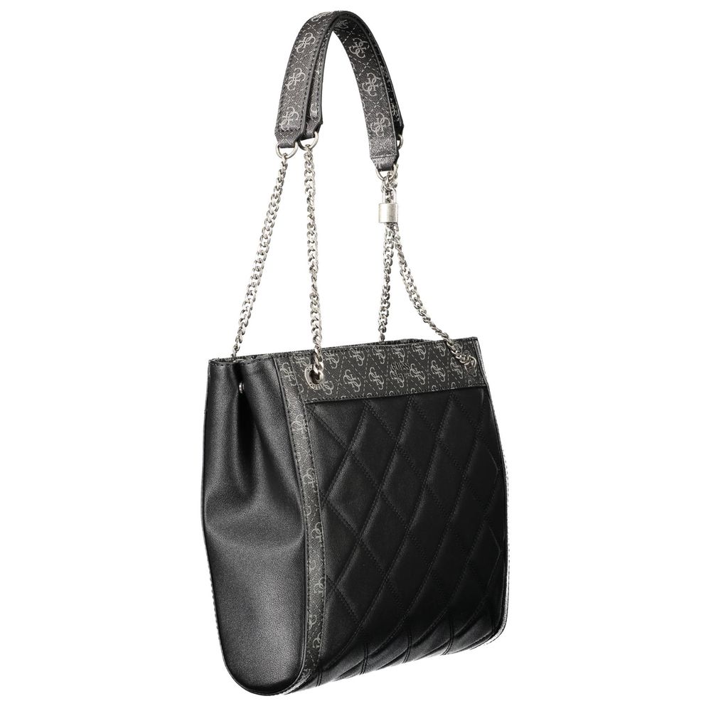 Guess Jeans Black Polyethylene Handbag $323.00 Guess Jeans Luzworld