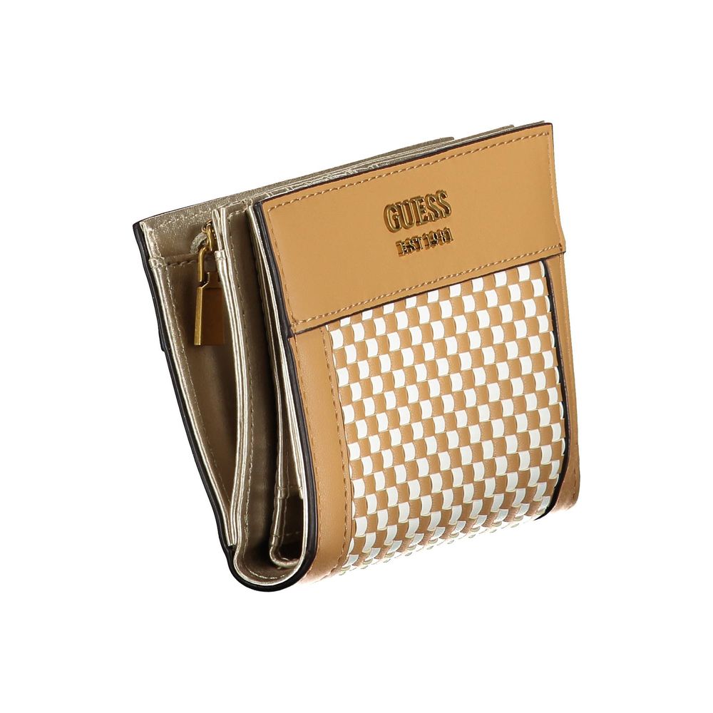 Guess Jeans Brown Polyethylene Wallet $182.00 Guess Jeans Luzworld