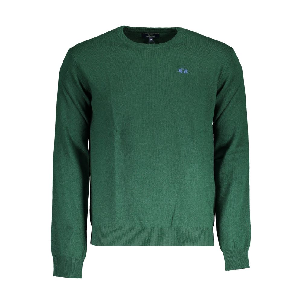 La Martina Green Wool Sweater $248.00 La Martina Luzworld