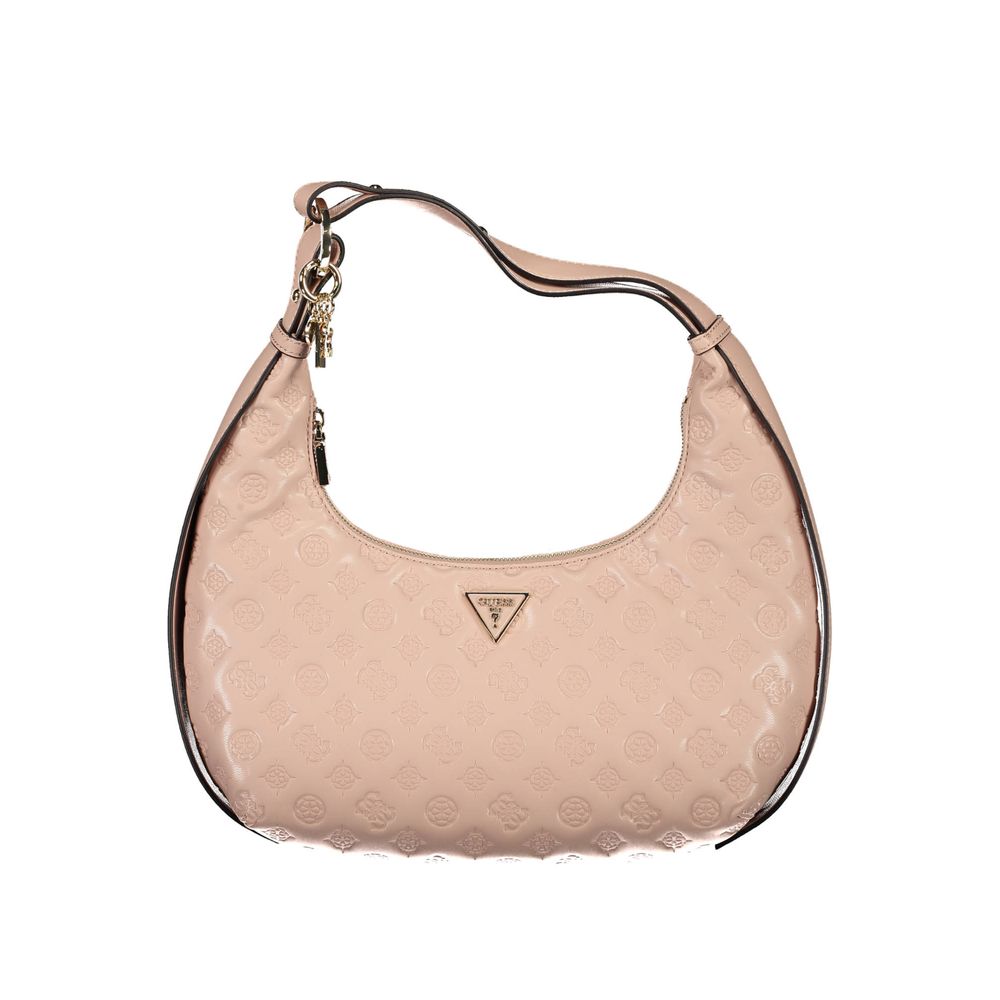 Guess Jeans Pink Polyethylene Handbag $314.00 Guess Jeans Luzworld