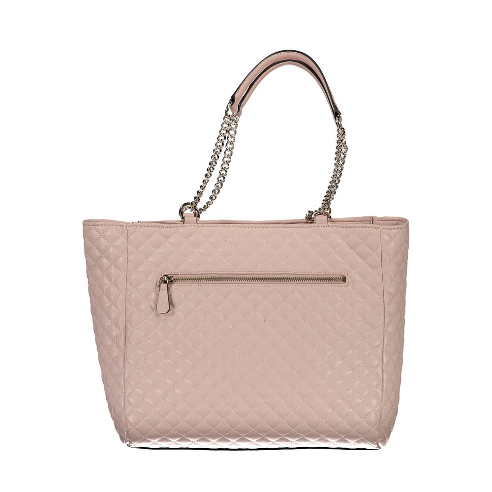 Guess Jeans Pink Polyethylene Handbag $553.00 Guess Jeans Luzworld