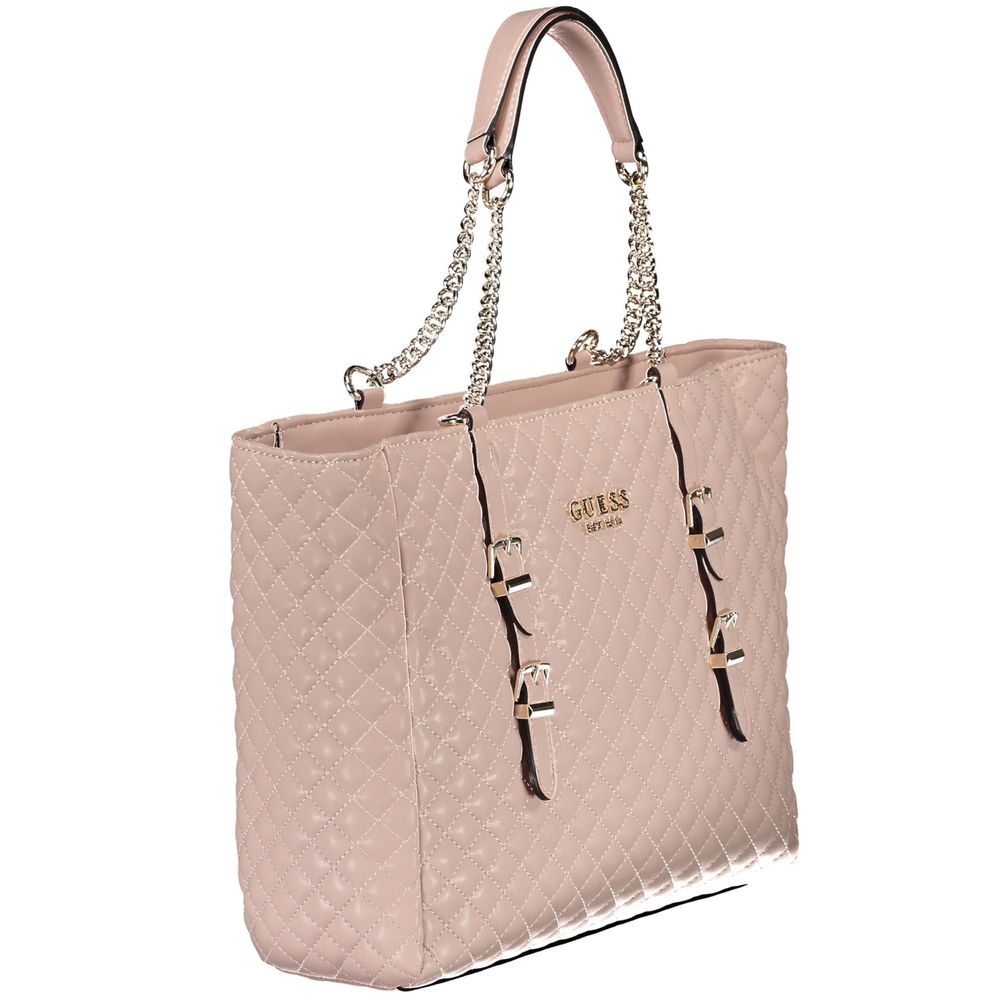 Guess Jeans Pink Polyethylene Handbag $553.00 Guess Jeans Luzworld
