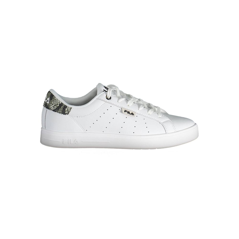 Fila White Polyester Sneaker $229.00 Fila Luzworld
