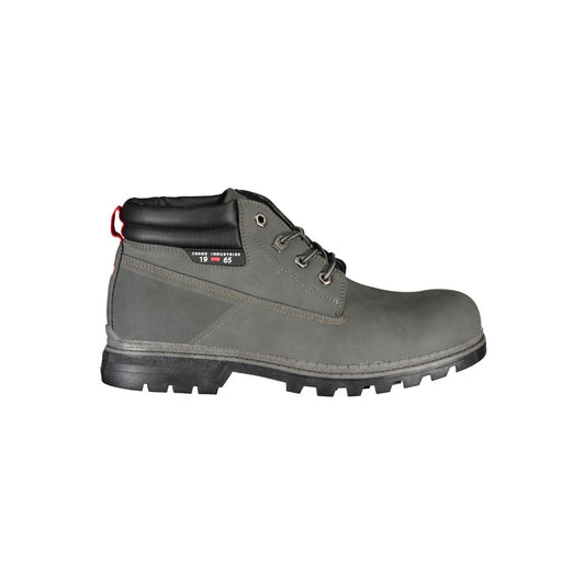 Carrera Gray Polyester Mens Boot $181.00 Carrera Luzworld