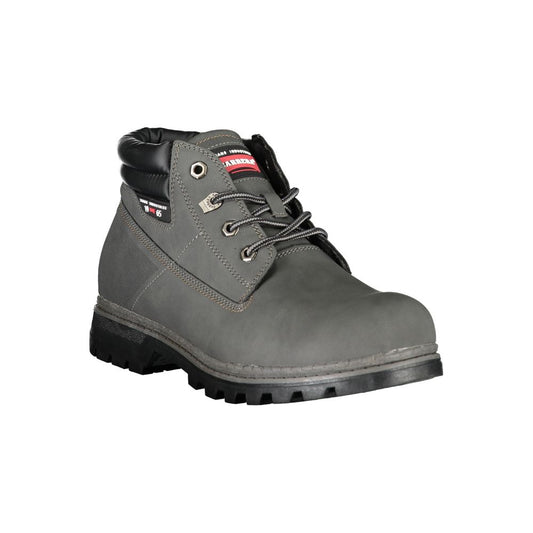Carrera Gray Polyester Mens Boot $181.00 Carrera Luzworld